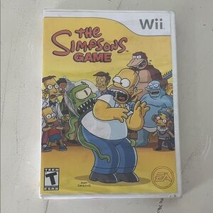 Nintendo Wii The Simpsons Game
